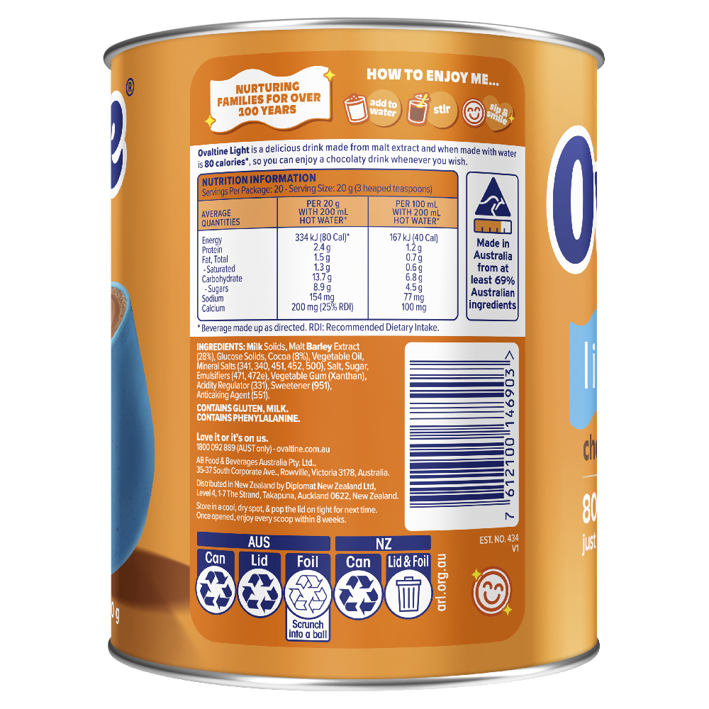 Ovaltine Light