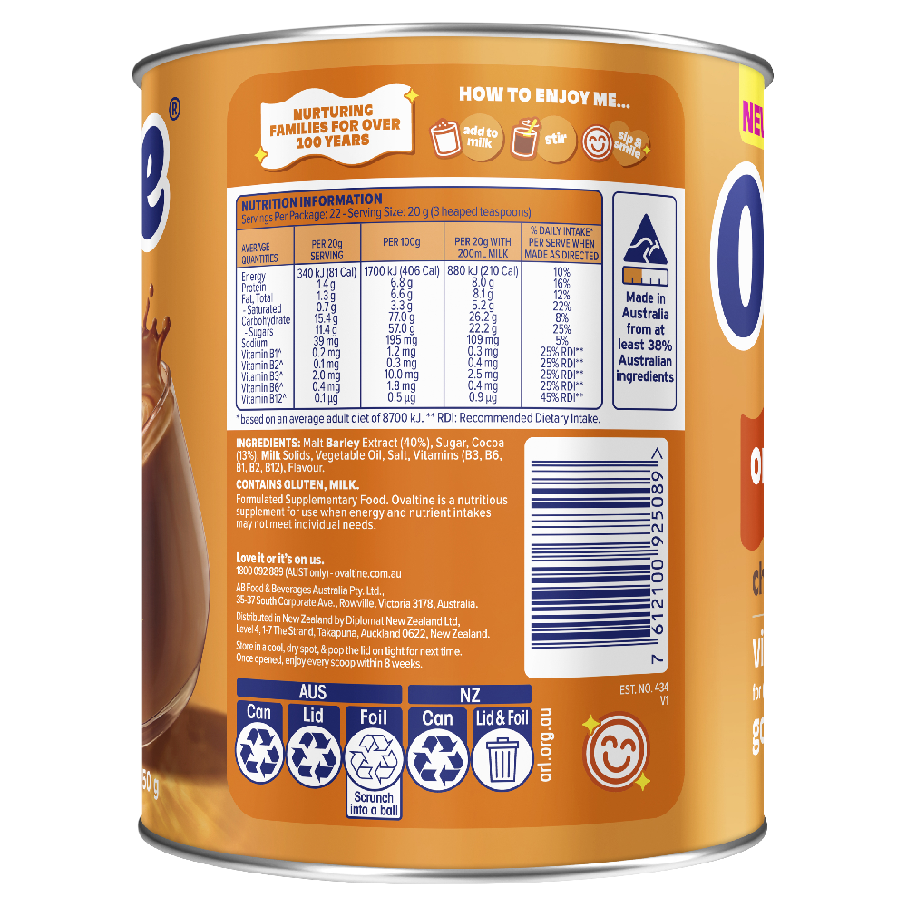 Ovaltine Original Energy